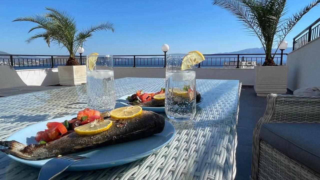 Teuta- Luxury Penthouse 200M2 Lejlighed Sarandë Eksteriør billede