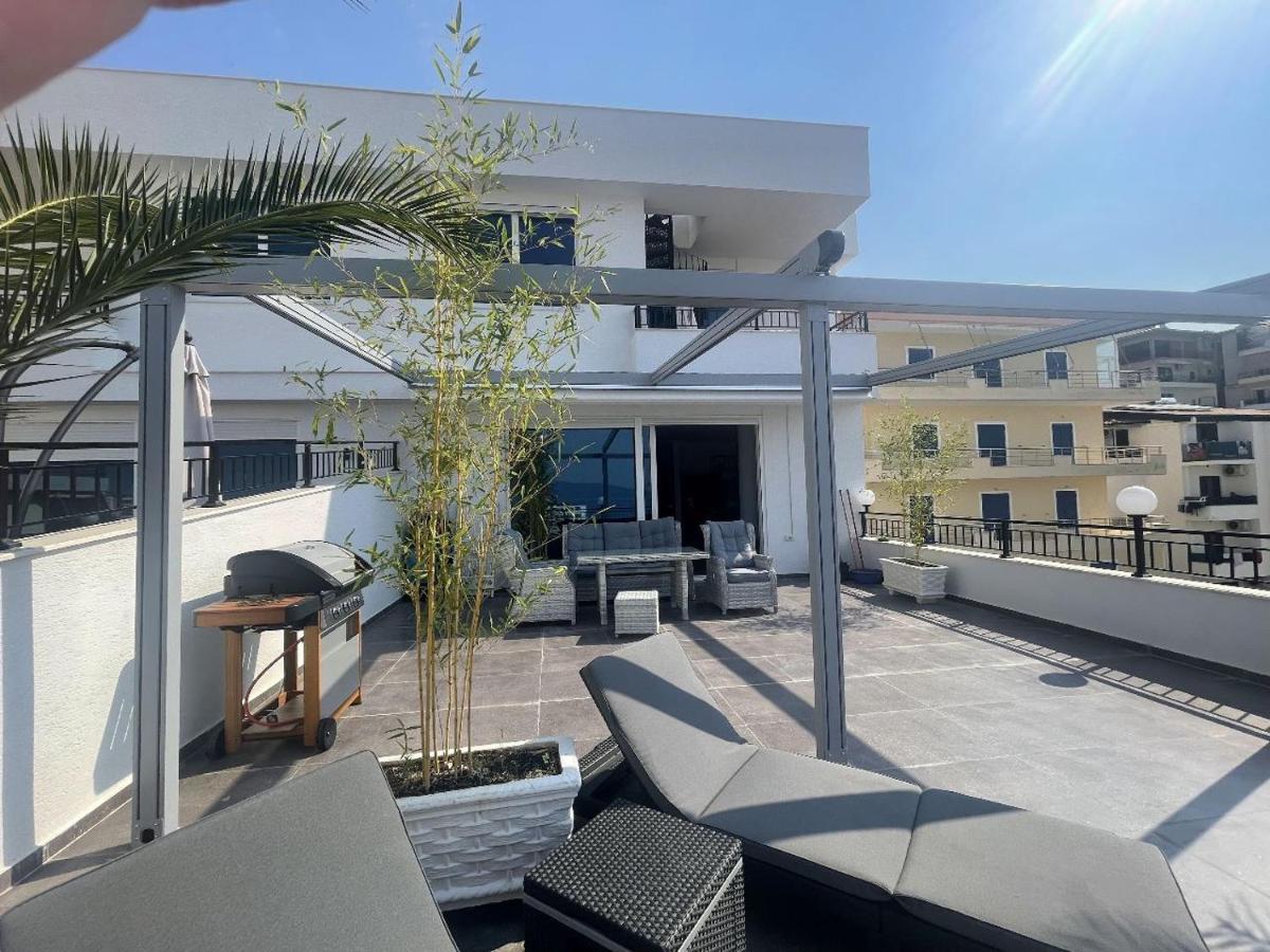 Teuta- Luxury Penthouse 200M2 Lejlighed Sarandë Eksteriør billede