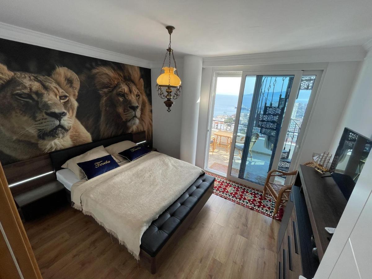Teuta- Luxury Penthouse 200M2 Lejlighed Sarandë Eksteriør billede