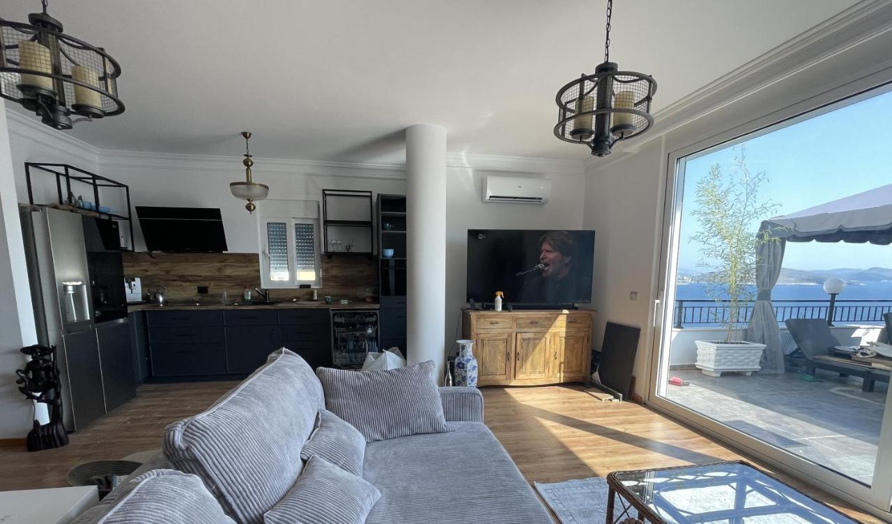 Teuta- Luxury Penthouse 200M2 Lejlighed Sarandë Eksteriør billede