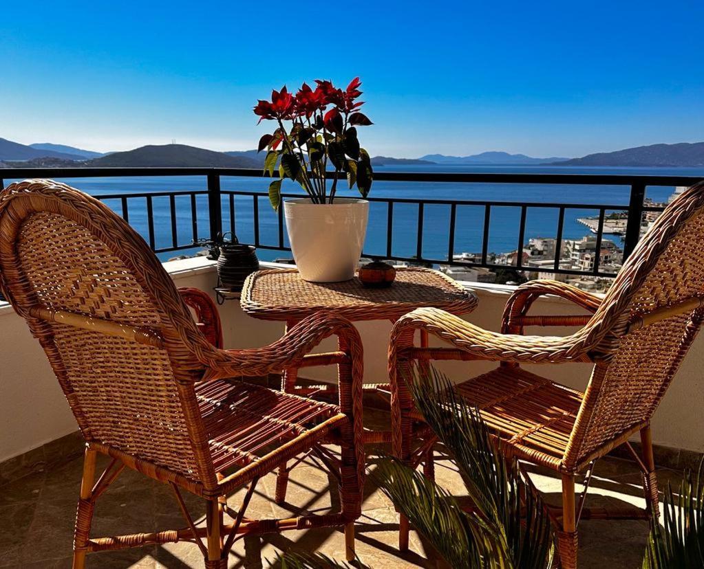 Teuta- Luxury Penthouse 200M2 Lejlighed Sarandë Eksteriør billede