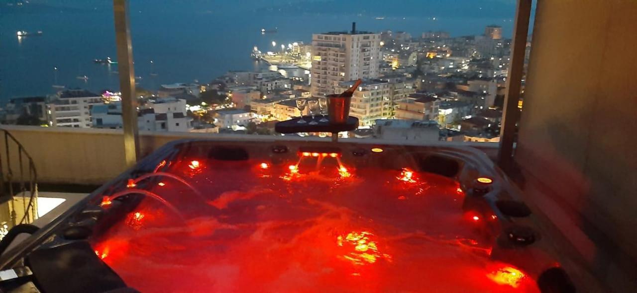 Teuta- Luxury Penthouse 200M2 Lejlighed Sarandë Eksteriør billede